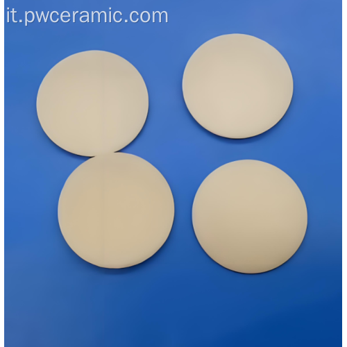 Disco ceramico di allumina Al2O3 al 99% utilizzato nel settore automobilistico